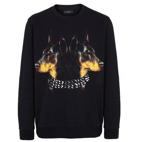 givenchy doberman sweatshirt black|givenchy hoodie.